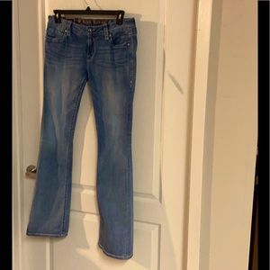 Rock Revival Boot Cut Jeans Style Luna Size 32 x 33 Women’s